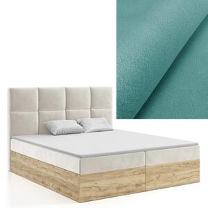 MD Kontinentálna Boxspring posteľ MADISON 140x200 výber z farieb MANILA_12