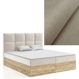 MD Kontinentálna Boxspring posteľ MADISON 140x200 výber z farieb MANILA_03