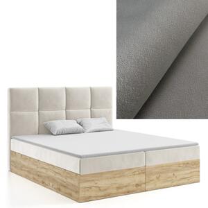 MD Kontinentálna Boxspring posteľ MADISON 140x200 výber z farieb MANILA_16