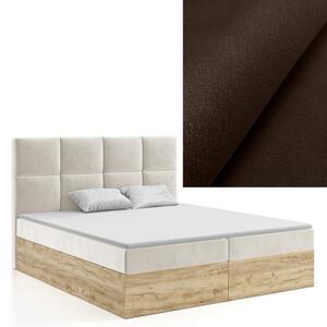 MD Kontinentálna Boxspring posteľ MADISON 140x200 výber z farieb MANILA_04