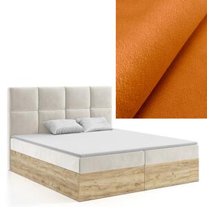 MD Kontinentálna Boxspring posteľ MADISON 140x200 výber z farieb MANILA_31