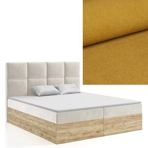MD Kontinentálna Boxspring posteľ MADISON 140x200 výber z farieb KRONOS_01