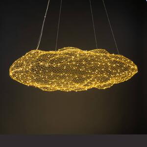 Paul Neuhaus Reva závesné LED, starožitná mosadz