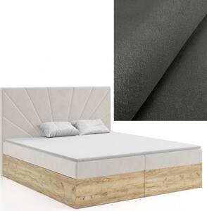 MD Kontinentálna Boxspring posteľ FLORENCE 140x200 výber z farieb MANILA_19