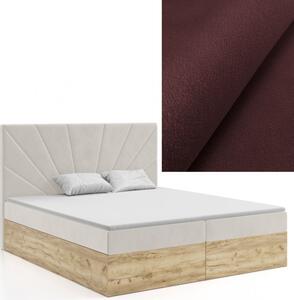 MD Kontinentálna Boxspring posteľ FLORENCE 160x200 výber z farieb MANILA_06
