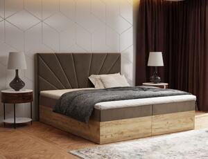 MD Kontinentálna Boxspring posteľ FLORENCE 140x200 výber z farieb MANILA_04