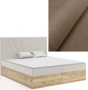 MD Kontinentálna Boxspring posteľ FLORENCE 140x200 výber z farieb MANILA_05