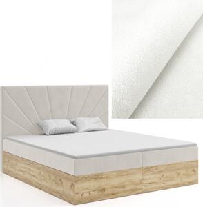 MD Kontinentálna Boxspring posteľ FLORENCE 140x200 výber z farieb MANILA_00