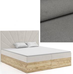 MD Kontinentálna Boxspring posteľ FLORENCE 140x200 výber z farieb KRONOS_15