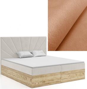 MD Kontinentálna Boxspring posteľ FLORENCE 140x200 výber z farieb MANILA_30