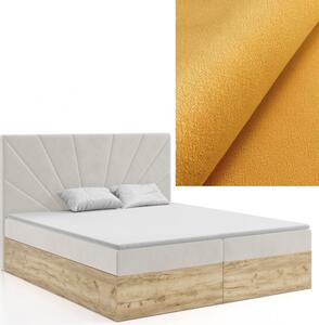 MD Kontinentálna Boxspring posteľ FLORENCE 160x200 výber z farieb MANILA_32