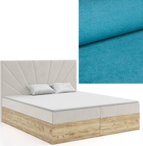 MD Kontinentálna Boxspring posteľ FLORENCE 140x200 výber z farieb KRONOS_13