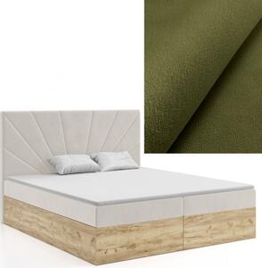 MD Kontinentálna Boxspring posteľ FLORENCE 140x200 výber z farieb MANILA_34