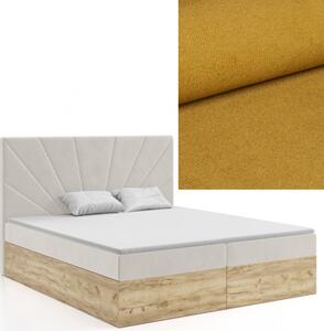 MD Kontinentálna Boxspring posteľ FLORENCE 120x200 výber z farieb KRONOS_01