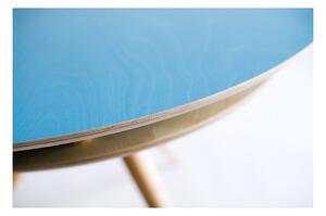 Modrý jedálenský stôl Ragaba Triad