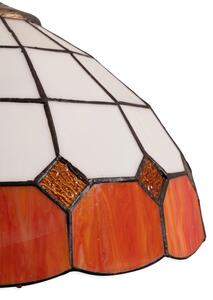 Brilagi - Tiffany vitrážový luster na reťazi SIENNA 1xE27/60W/230V priemer 40 cm