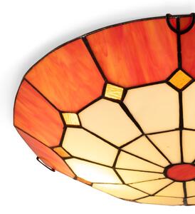Brilagi - Tiffany vitrážové stropné svietidlo SIENNA 2xE27/60W/230V priemer 40 cm