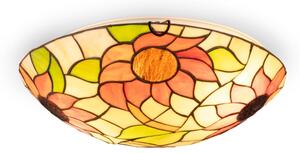 Brilagi - Tiffany vitrážové stropné svietidlo SUNFLOWER 2xE27/60W/230V pr. 40 cm