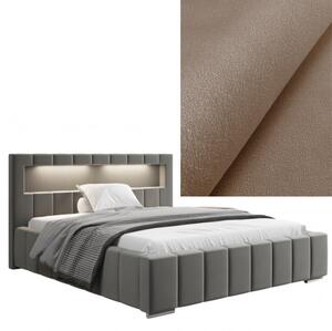 MD Čalúnená posteľ HONEY 160x200 výber z farieb MANILA_21