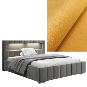 MD Čalúnená posteľ HONEY 140x200 výber z farieb MANILA_32