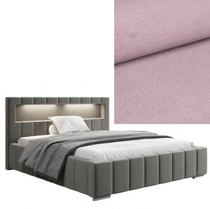 MD Čalúnená posteľ HONEY 140x200 výber z farieb KRONOS_27