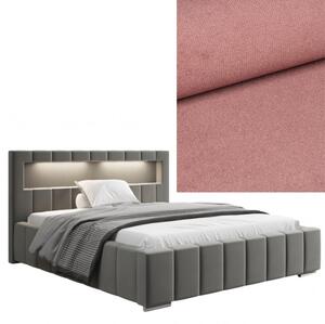 MD Čalúnená posteľ HONEY 140x200 výber z farieb KRONOS_29