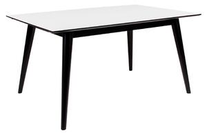 Rozkladací jedálenský stôl s čiernymi nohami House Nordic Copenhagen, 150 x 95 cm