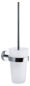 Tesa Smooz toaletná kefa prilepené chrómová-sklenená 40316-00000-00