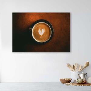 Obraz na plátně Šálek kávy - 60x40 cm