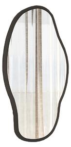 Kalune Design Dekoratívne nástenné zrkadlo Couldy 85x45 cm čierne