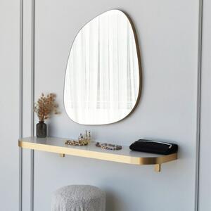 Kalune Design Dekoratívne nástenné zrkadlo Soho 58x75 cm zlaté