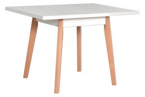 Drewmix Rozkladací jedálenský stôl OSLO 1 L výber z farieb 80(110)x80