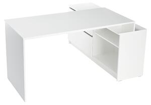 Písací stôl UMAR biela/betón