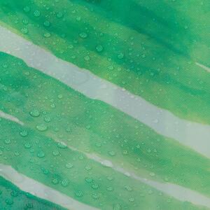 Sealskin Leaves sprchový záves 200x180 cm biela-zelená 800144