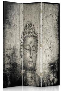 Ozdobný paraván Buddha Zen Spa - 110x170 cm, trojdielny, klasický paraván