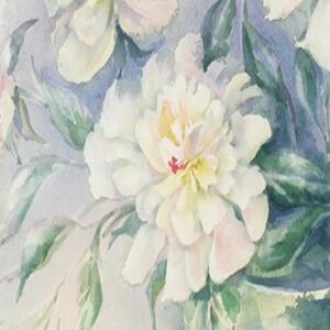 Ozdobný paraván Kytice Květiny Pastel - 145x170 cm, štvordielny, klasický paraván