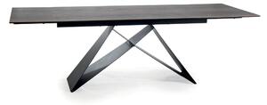 Jedálenský stôl WISTAN 1 hnedá/čierna