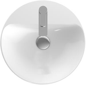Geberit Variform umývadlo 45x45 cm okrúhly pultové umývadlo biela 500.770.00.2