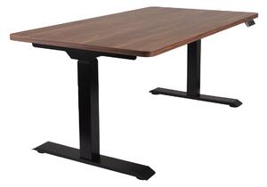 Grospol - Nastaviteľný písací stôl Alto 101 Black 120 cm