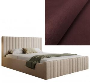 MD Čalúnená posteľ ROSA 140x200 výber z farieb MANILA_06