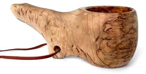 Fínsky hrnček na panáky Kuksa, breza kučeravá
