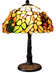 Jantar lampa Tiffany 37*25Ø AMBER