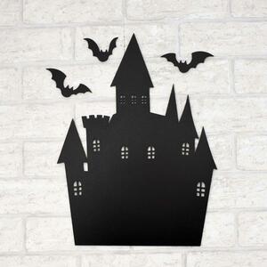 DUBLEZ | Halloweenská dekorácia na stenu - Strašidelný hrad