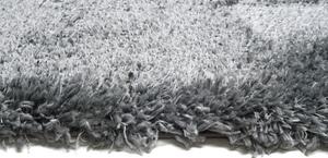 Hebký koberec sivej farby Sivá Šírka: 80 cm | Dĺžka: 150 cm