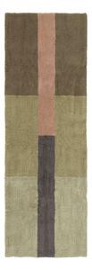 Ručne tkaný vlnený behúň 80x230 cm Chroma Dusty Pink – Lorena Canals