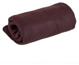 Deka Fleece tmavo hnedá 150x200cm TiaHome