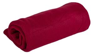Deka Fleece bordová 150x200cm TiaHome