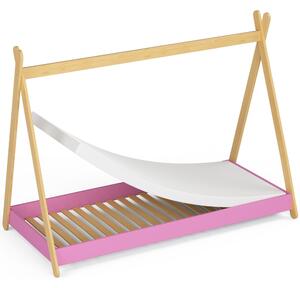 Detská posteľ Graciela II (ružová) (s matracom). Vlastná spoľahlivá doprava až k Vám domov. 1070803