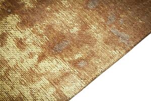 (2973) MODERN ART dizajn koberec 350x240cm hrdzavo hnedá