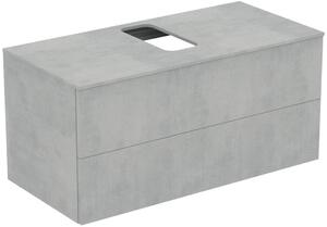 Ideal Standard Adapto skrinka 105x50.5x50.2 cm závesné pod umývadlo sivá U8597FX